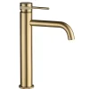 Rea Robinet De Lavabo Lungo Grip High Brush Gold* Robinet Lave-Mains