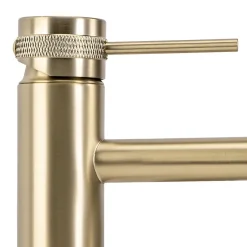 Rea Robinet De Lavabo Lungo Grip High Brush Gold* Robinet Lave-Mains