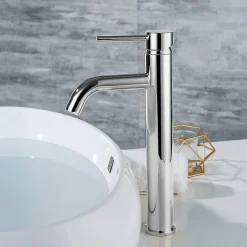 Rea Robinet de lavabo Lungo chrome high* Robinet Lave-Mains