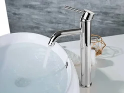 Rea Robinet de lavabo Lungo chrome high* Robinet Lave-Mains