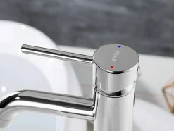 Rea Robinet de lavabo Lungo chrome high* Robinet Lave-Mains
