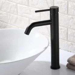 Rea Robinet de lavabo Lungo black high* Robinet Lave-Mains