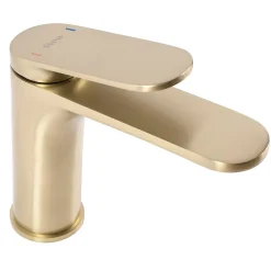 Rea Robinet De Lavabo Marco Low Brush Gold* Robinet Lave-Mains