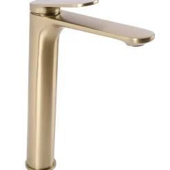 Rea Robinet de lavabo Marco Brush Gold high* Robinet Lave-Mains