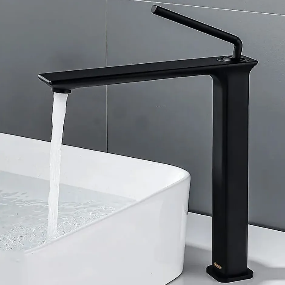 Rea Robinet de lavabo Modo black high* Robinet Lave-Mains