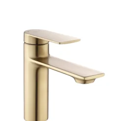 Rea Robinet De Lavabo My1902-2Gg Storm Low Brush Gold