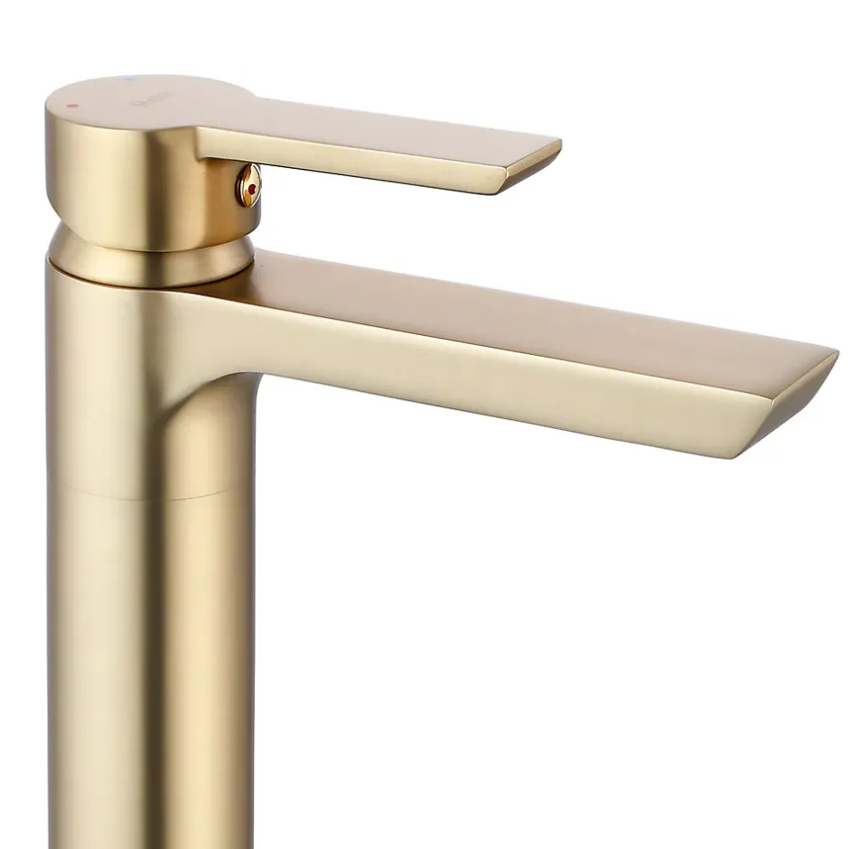 Rea Robinet De Lavabo My2021-21Gg Argus Brush Gold* Robinet Lave-Mains