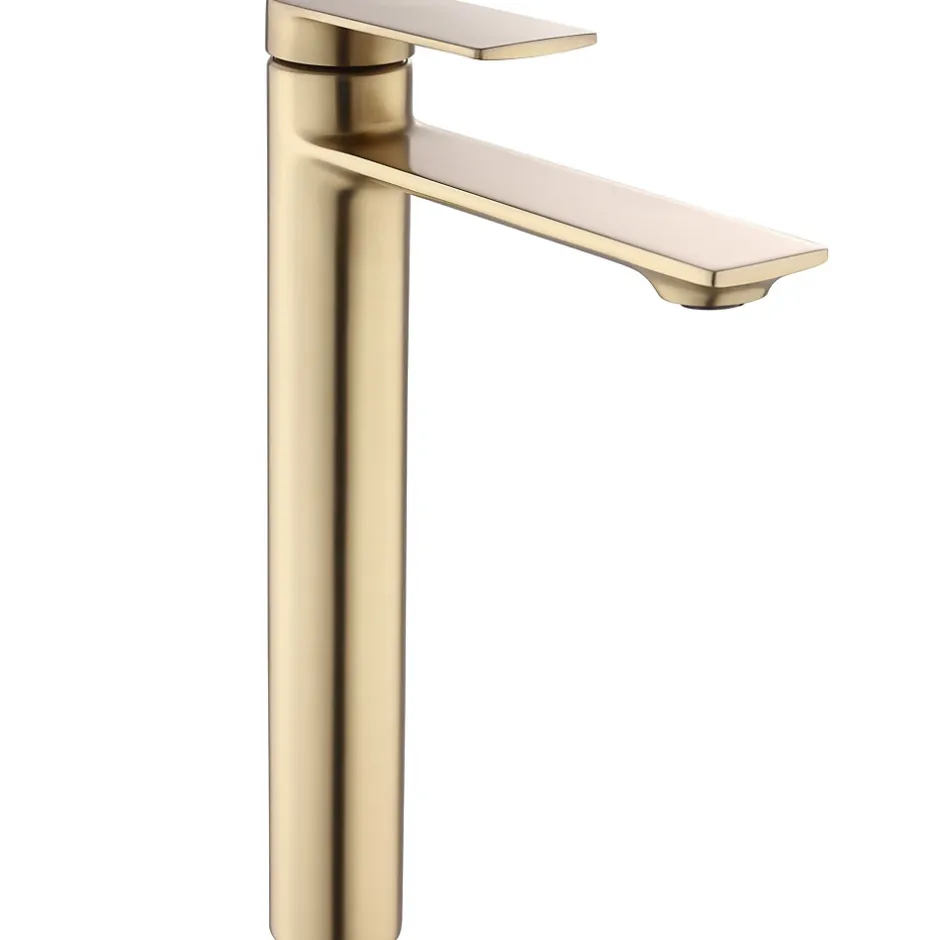 Rea Robinet De Lavabo My1902-21Gg Storm High Brush Gold* Robinet Lave-Mains