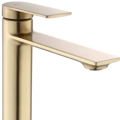 Rea Robinet De Lavabo My1902-21Gg Storm High Brush Gold* Robinet Lave-Mains