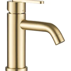 Rea Robinet De Lavabo Ontario Js-11801Bg Low Brush Gold* Robinet Lave-Mains