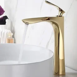Rea Robinet de lavabo Orbit gold high