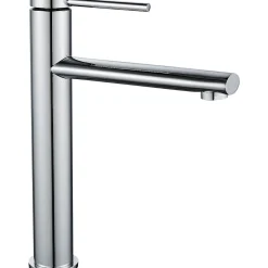 Rea Robinet de lavabo Oval chrome high* Robinet Lave-Mains