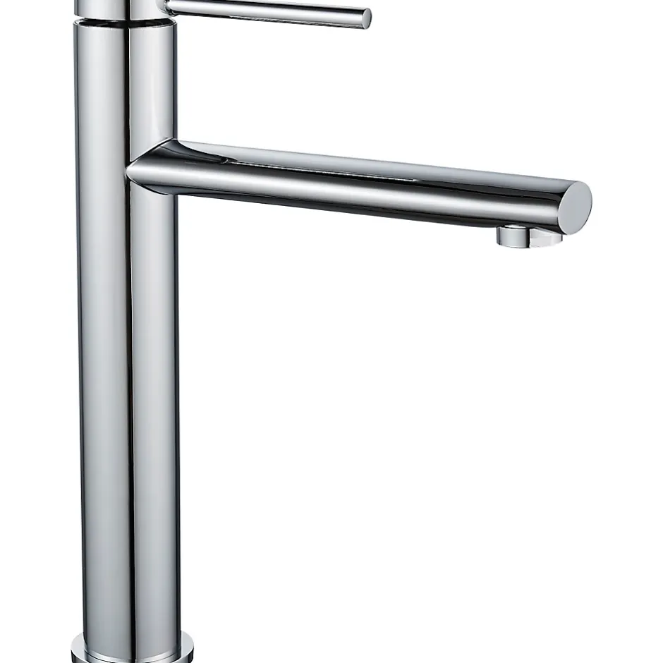 Rea Robinet de lavabo Oval chrome high* Robinet Lave-Mains