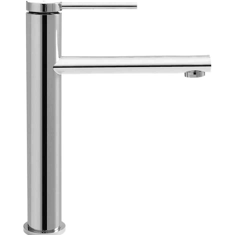 Rea Robinet de lavabo Oval chrome high* Robinet Lave-Mains