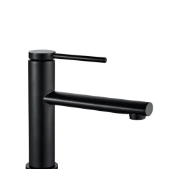 Rea Robinet de lavabo Oval black low* Robinet Lave-Mains