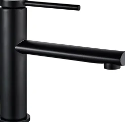 Rea Robinet de lavabo Oval black low* Robinet Lave-Mains