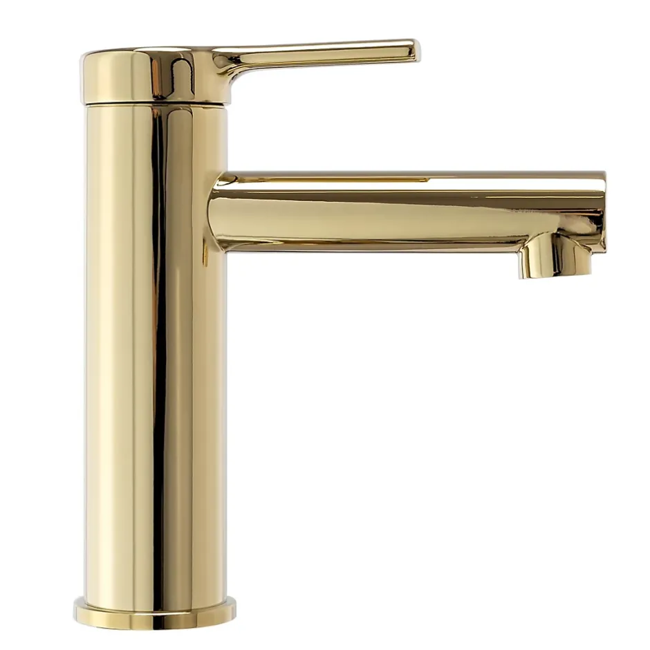 Rea Robinet de lavabo Pixel gold low* Robinet Lave-Mains