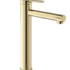 Rea Robinet de lavabo Pixel gold high* Robinet Lave-Mains
