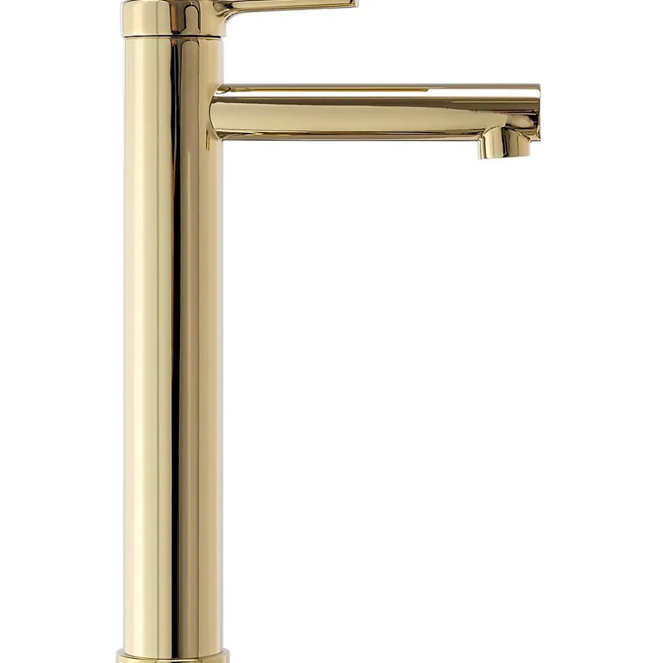 Rea Robinet de lavabo Pixel gold high* Robinet Lave-Mains