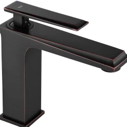 Rea Robinet de lavabo Romano old black low