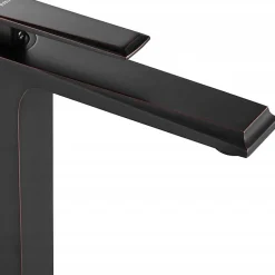 Rea Robinet de lavabo Romano old black low
