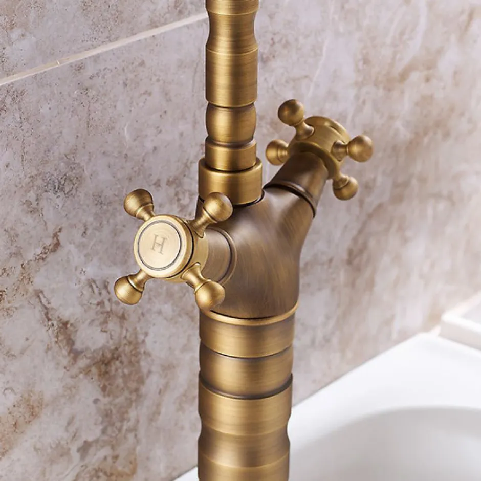 Rea Robinet de lavabo Rustico antique gold