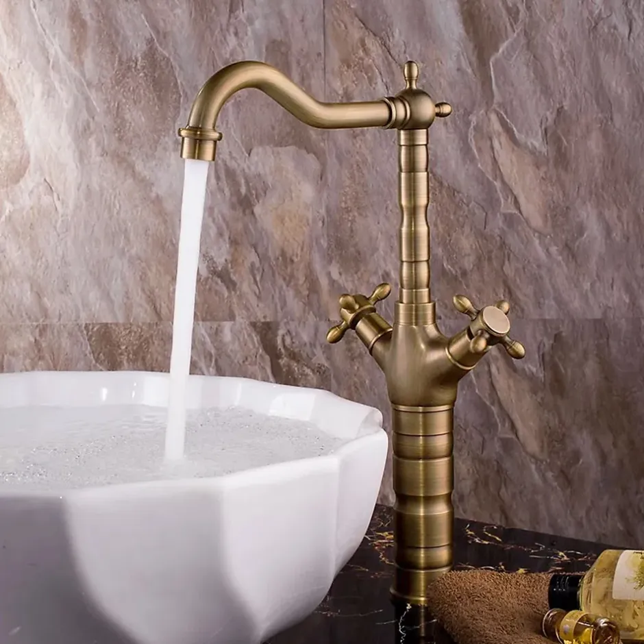 Rea Robinet de lavabo Rustico antique gold