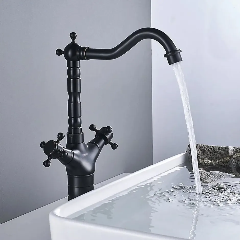 Rea Robinet de lavabo Rustico old black* Robinet Lave-Mains