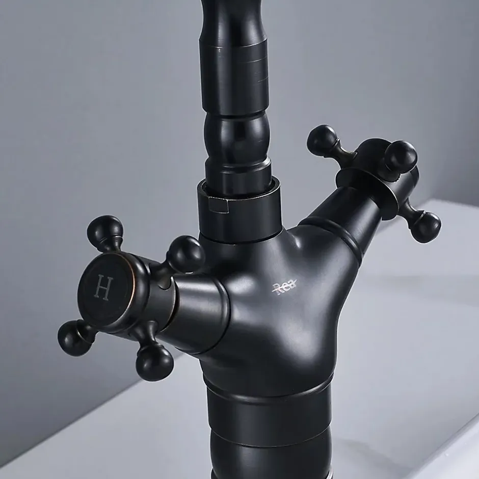 Rea Robinet de lavabo Rustico old black* Robinet Lave-Mains