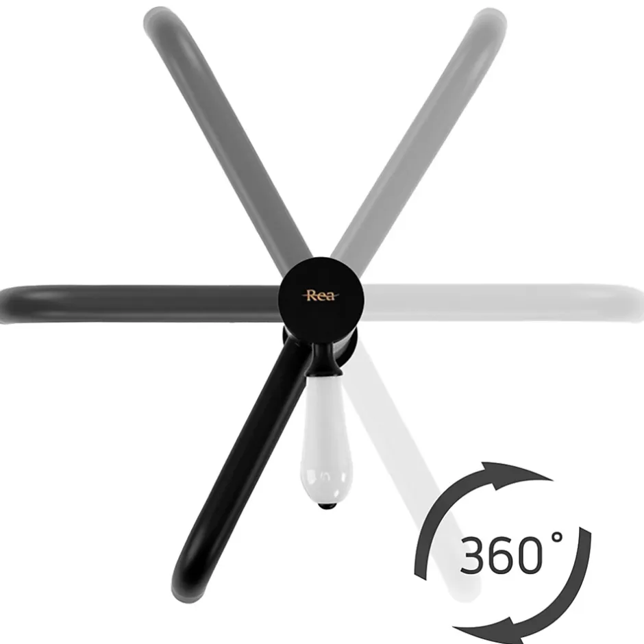 Rea Robinet de lavabo Serra black high