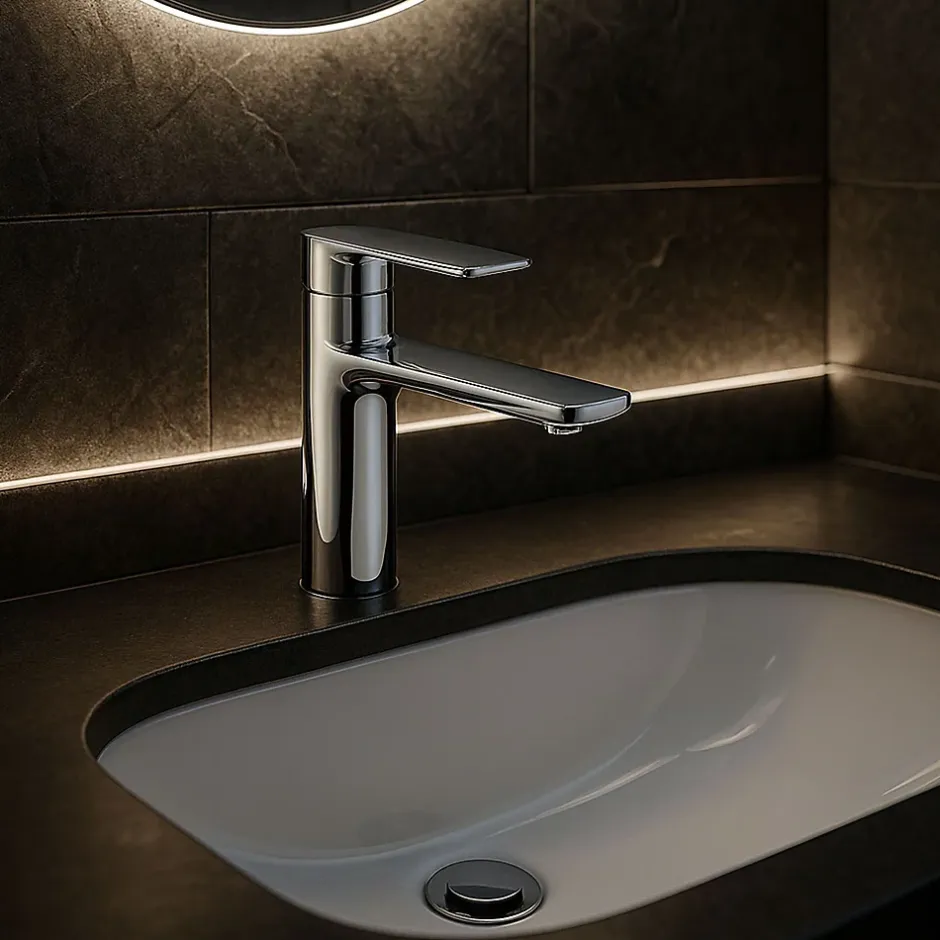 Rea Robinet de lavabo Storm chrome low* Robinet Lave-Mains