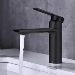 Rea Robinet de lavabo Storm black low