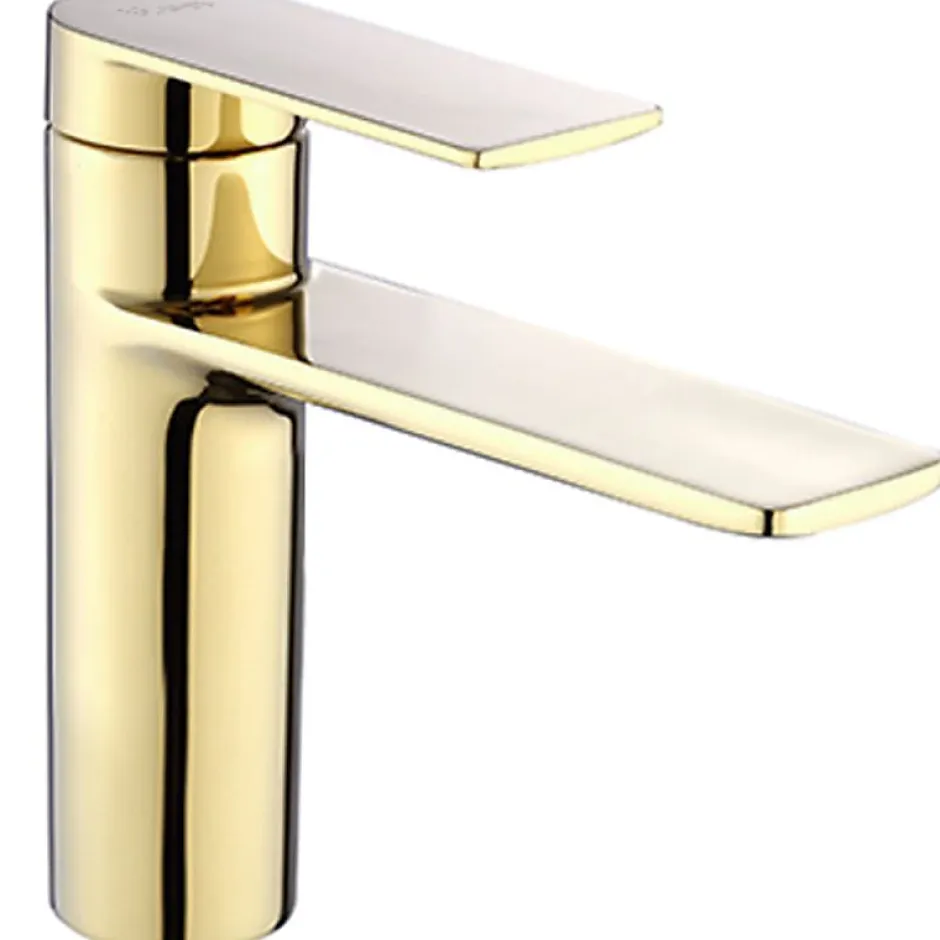 Rea Robinet de lavabo Storm gold low