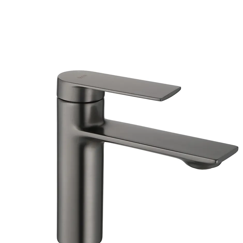 Rea Robinet de lavabo Storm titanium low