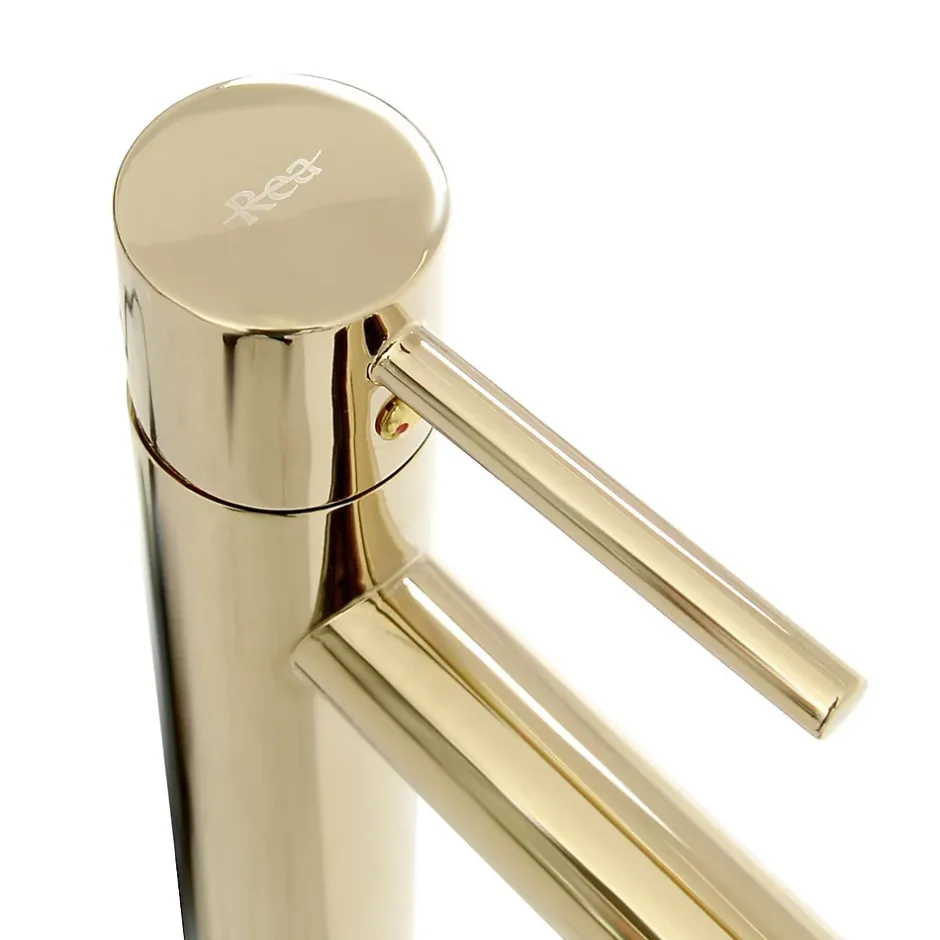 Rea Robinet de lavabo Tess Gold high* Robinet Lave-Mains