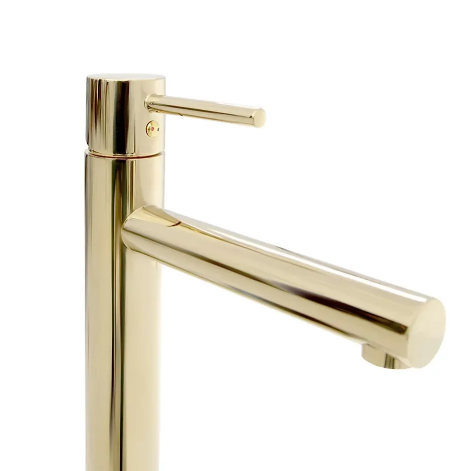 Rea Robinet de lavabo Tess Gold high* Robinet Lave-Mains