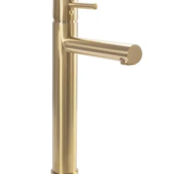 Rea Robinet de lavabo Tess brush gold high