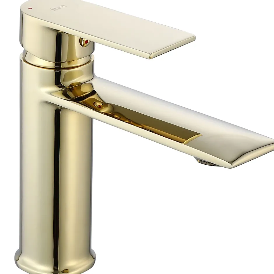 Rea Robinet de lavabo Veneta gold low* Robinet Lave-Mains