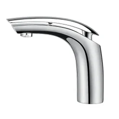 Hudor Robinet de lavabo sur plage B0625-3 en laiton chromé collection Erymanthe