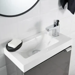 GoodHome Robinet de lave-mains eau froide Teesta S* Robinet Lave-Mains