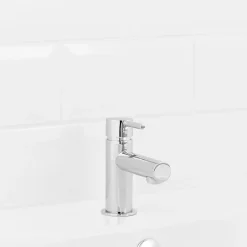 GoodHome Robinet de lave-mains eau froide Lazu* Robinet Lave-Mains