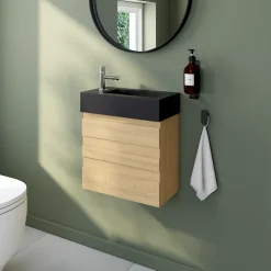 GoodHome Robinet de lave-mains eau froide Lazu* Robinet Lave-Mains