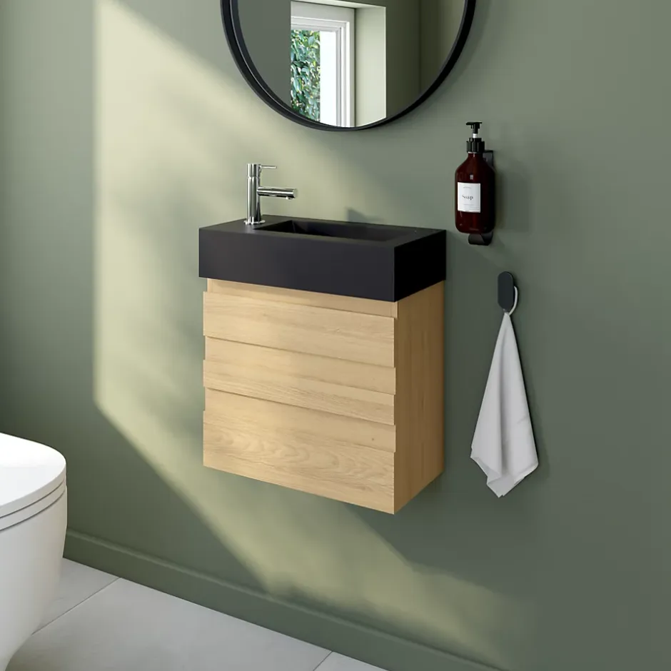 GoodHome Robinet de lave-mains eau froide Lazu* Robinet Lave-Mains