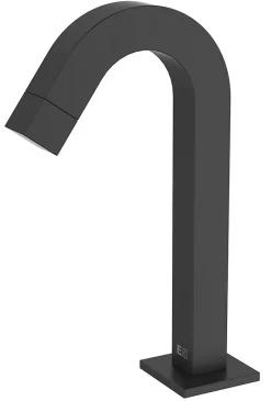 Essebagno Robinet de lave-mains noir Quartos* Robinet Lave-Mains