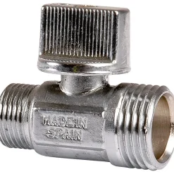 Arco Robinet droit - - 1/4 de tour - Mâle / Mâle - Réduit* Chasse D'Eau
