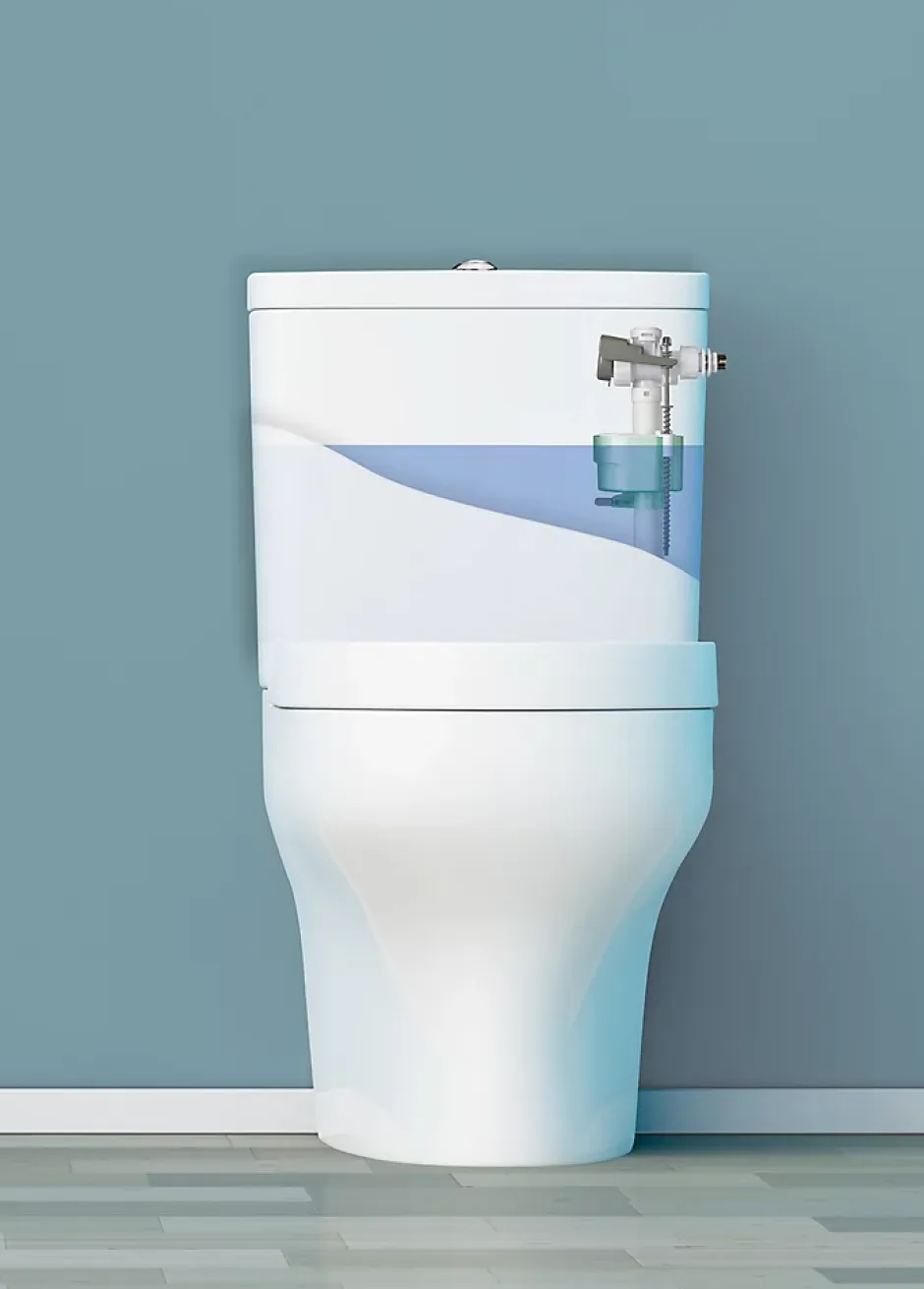 Siamp Robinet flotteur 3/8 Quieto OD* Chasse D'Eau