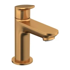 Duravit Robinet lave-mains eau froide Wave bronze brossé* Robinet Lave-Mains