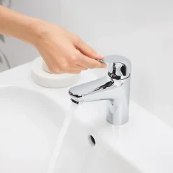 Grohe Robinet lave-mains Swift ouverture eau froide chromé