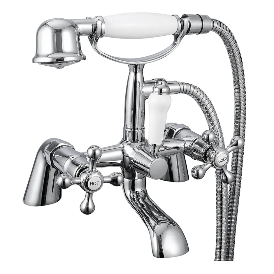 Rogier & Mothes Robinet melangeur baignoire retro sur pieds VICTORIA