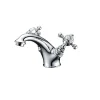 Rogier & Mothes Robinet melangeur lavabo retro CANTERBURY avec bonde* Robinet Lavabo Et Vasque